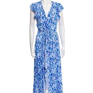 MELISSA ODABASH Brianna Kaftan Waterfall Beach Coverup Dress Size Small